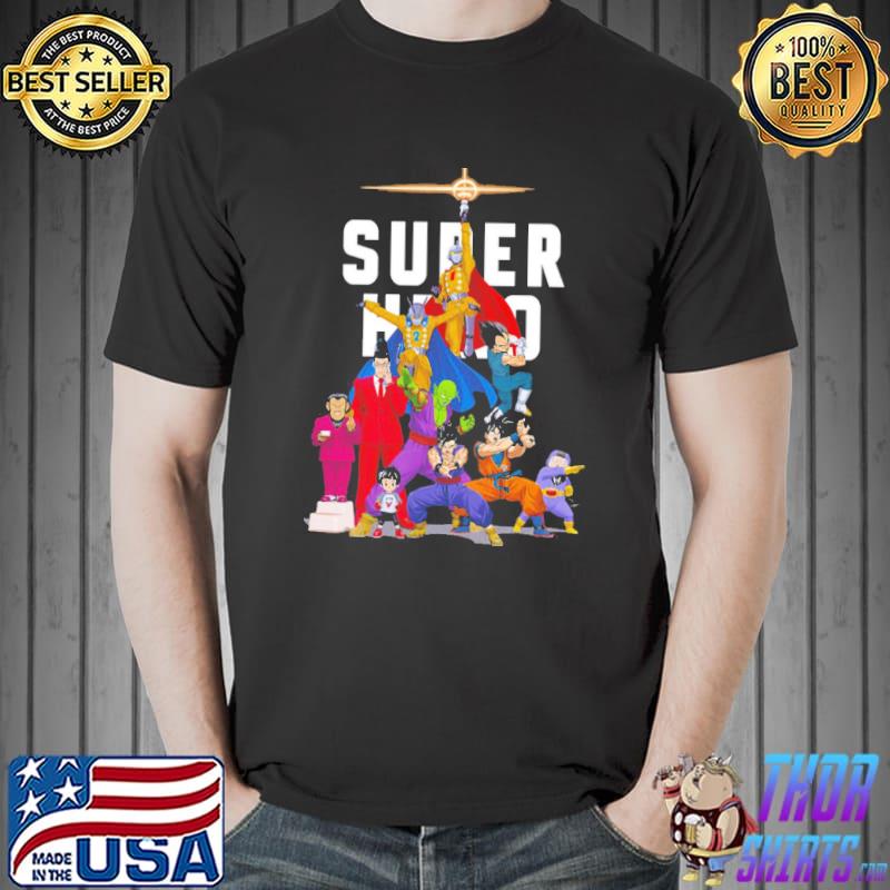 Dragon ball anime super hero 2022 movie new shirt