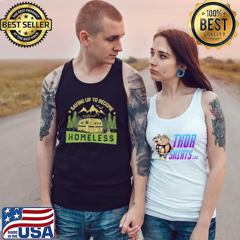 DriftWood Outdoors Life Style Camping Canoeing Hiking Biking T-Shirt Tank Top