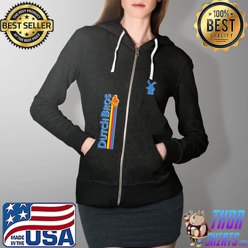 Duch Bros Coffee Logo Shirt Full Zip Hooded