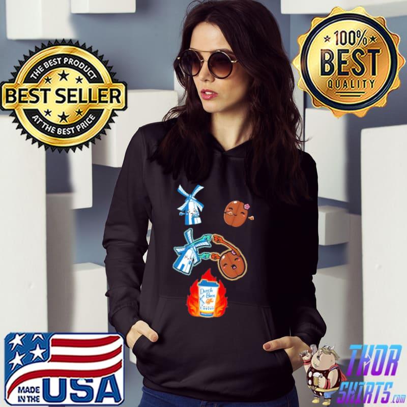 Dutch bros coffee fire meme shirt
