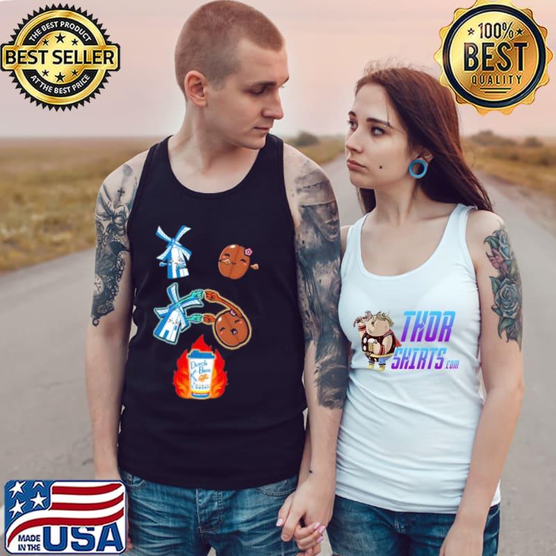Dutch bros coffee fire meme Tank Top