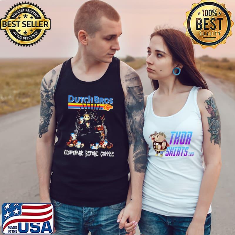 Dutch bros coffee nightmare before coffee Tank Top