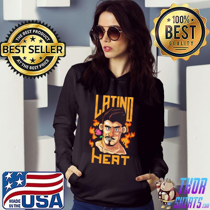 Eddie Cartoon Latino Heart Shirt Hoodie