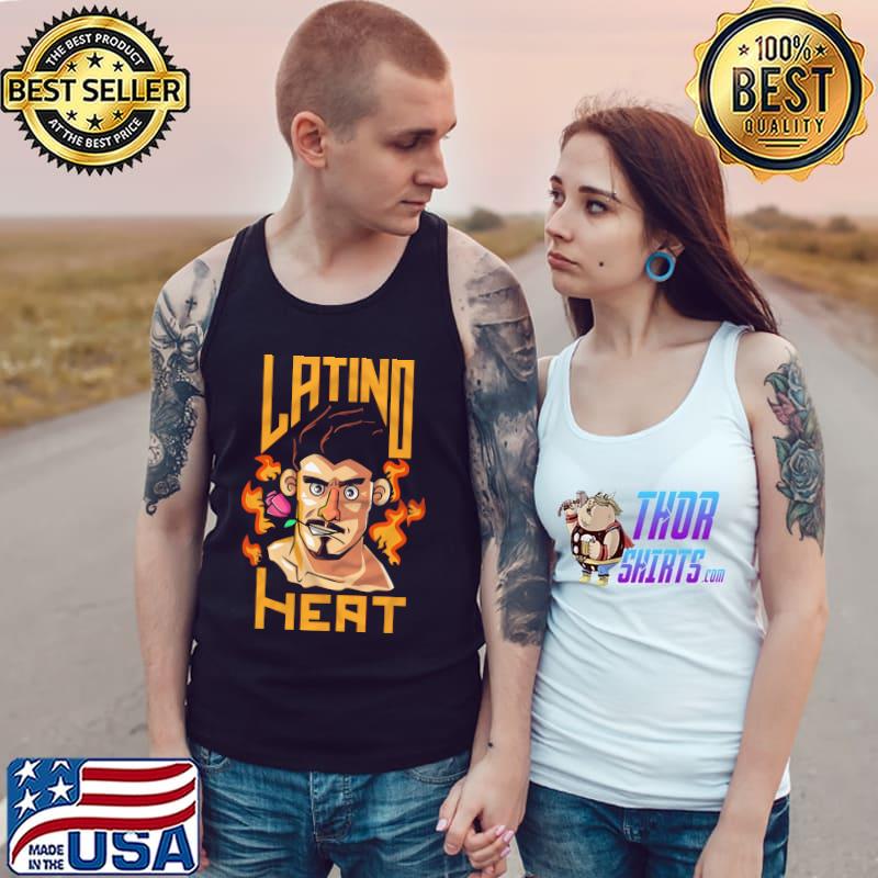 Eddie Cartoon Latino Heart Shirt