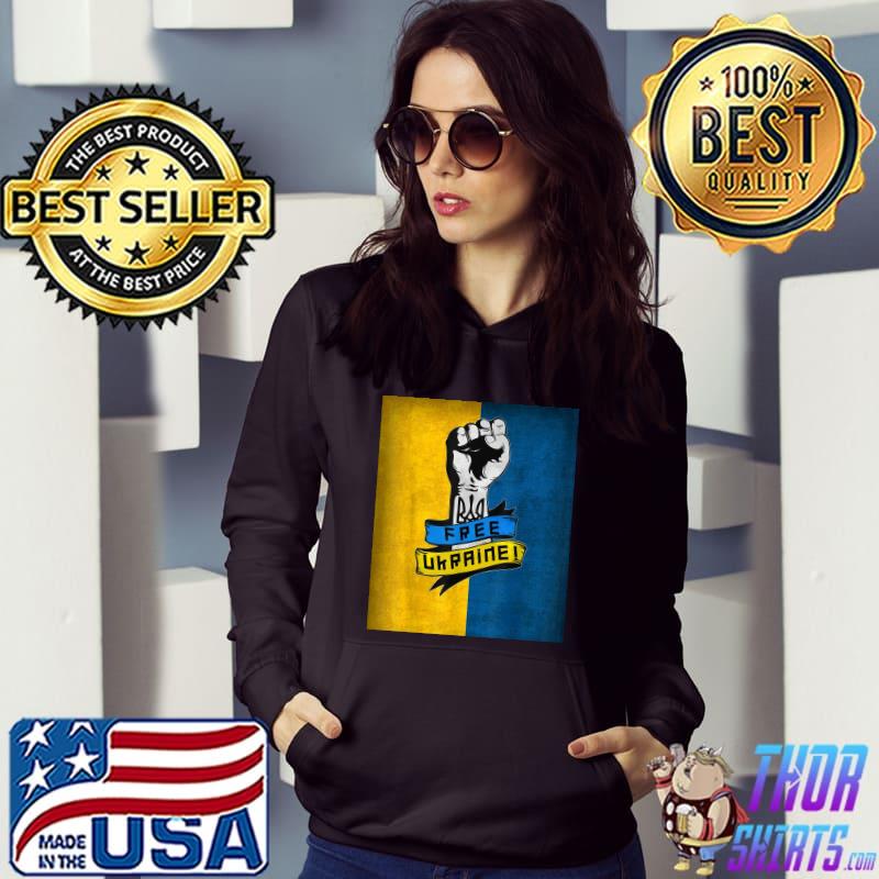 Free Ukraine I Stand With Ukraine Pray For Ukraine T-Shirt Hoodie