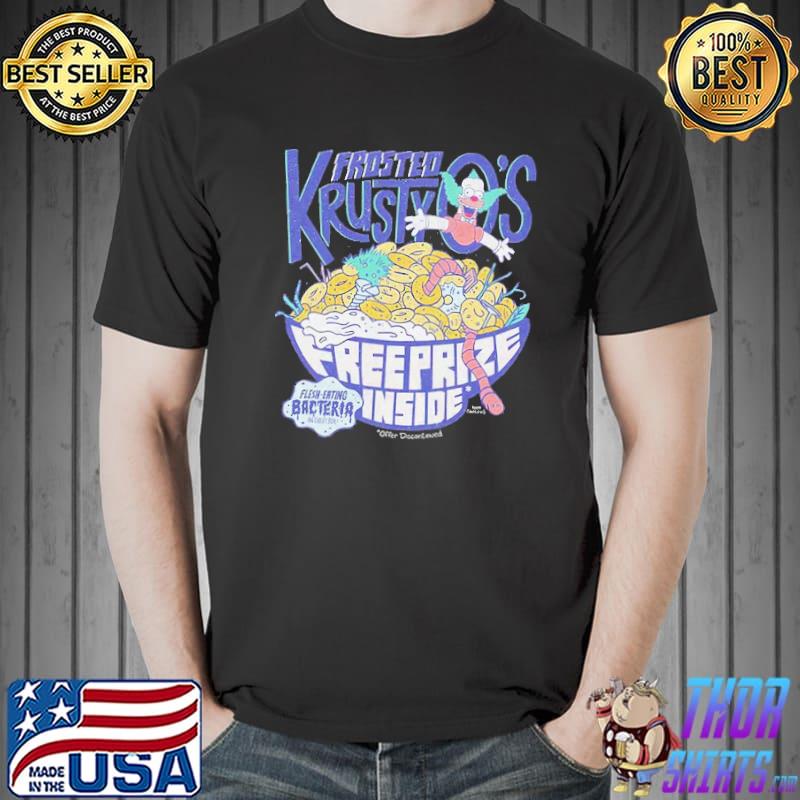 Frosted Krusty-O's The Simpsons Free Prize Inside Shirt Unisex