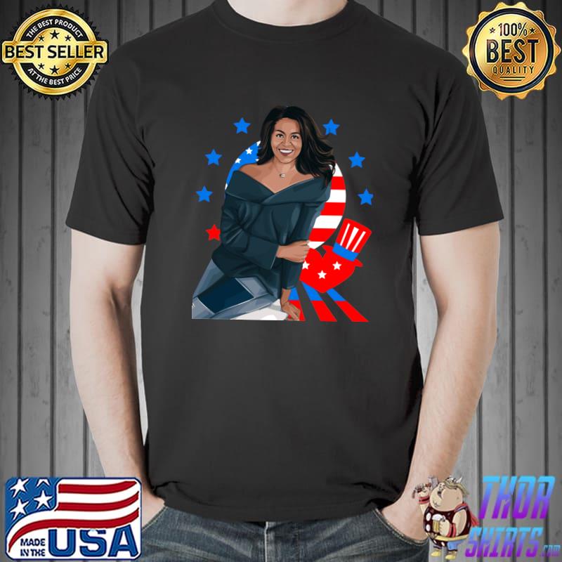 Funny Michelle Obama American International Women T- Unisex