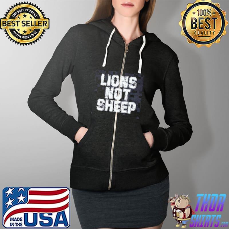 Grow lions not sheep Full Zip Hooded