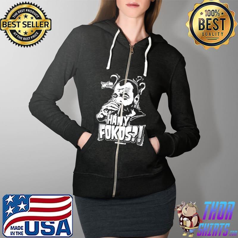 Hány fokos érfi póló Shirt Full Zip Hooded