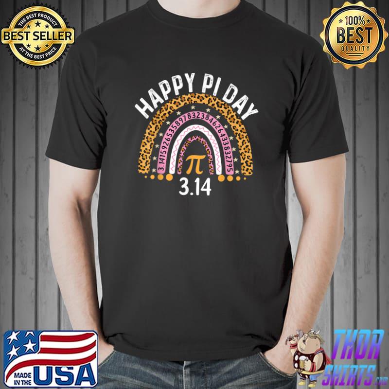 Happy Pi Day For Math Teachers Rainbow Math Teacher Woman's T-Shirt Unisex