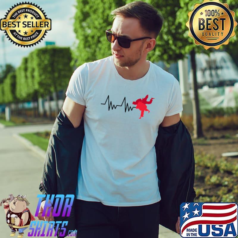 Heartline Sport Judo Martial Art Heart Life line T- Unisex