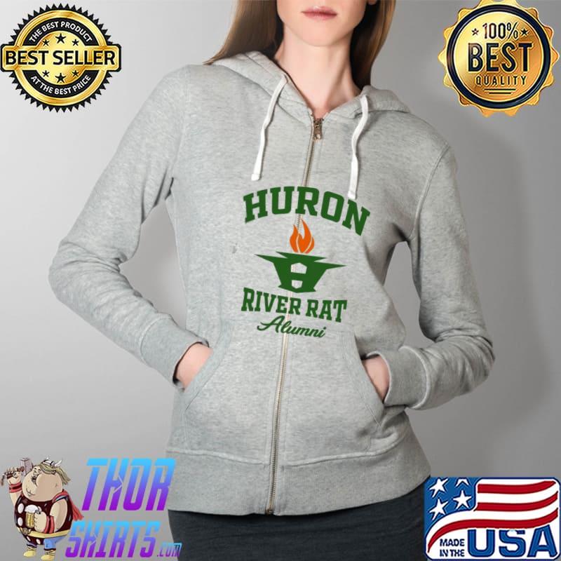 Huron river rat alumni Full Zip Hooded