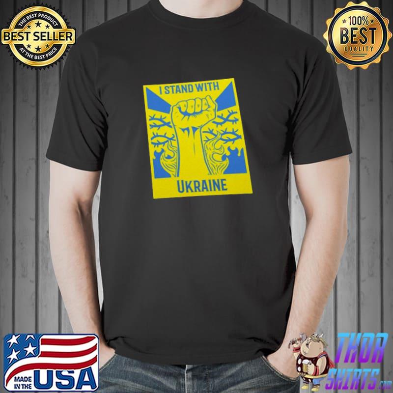 I stand with Ukraine antI putin support Ukraine shirt