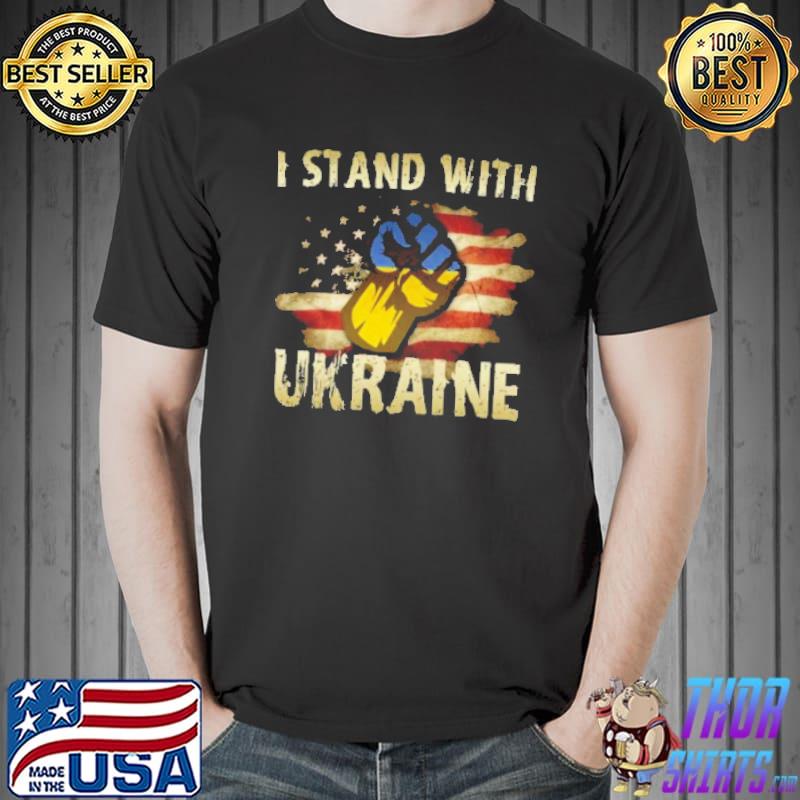 I stand with Ukraine I support Ukraine shirt