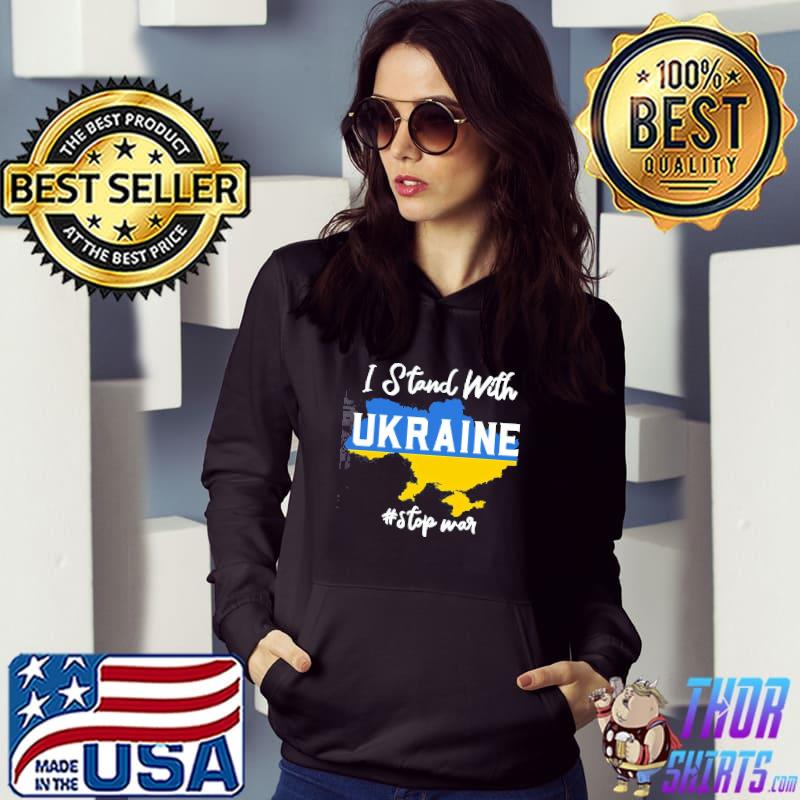 I stand with Ukraine support Ukraine Hoodie