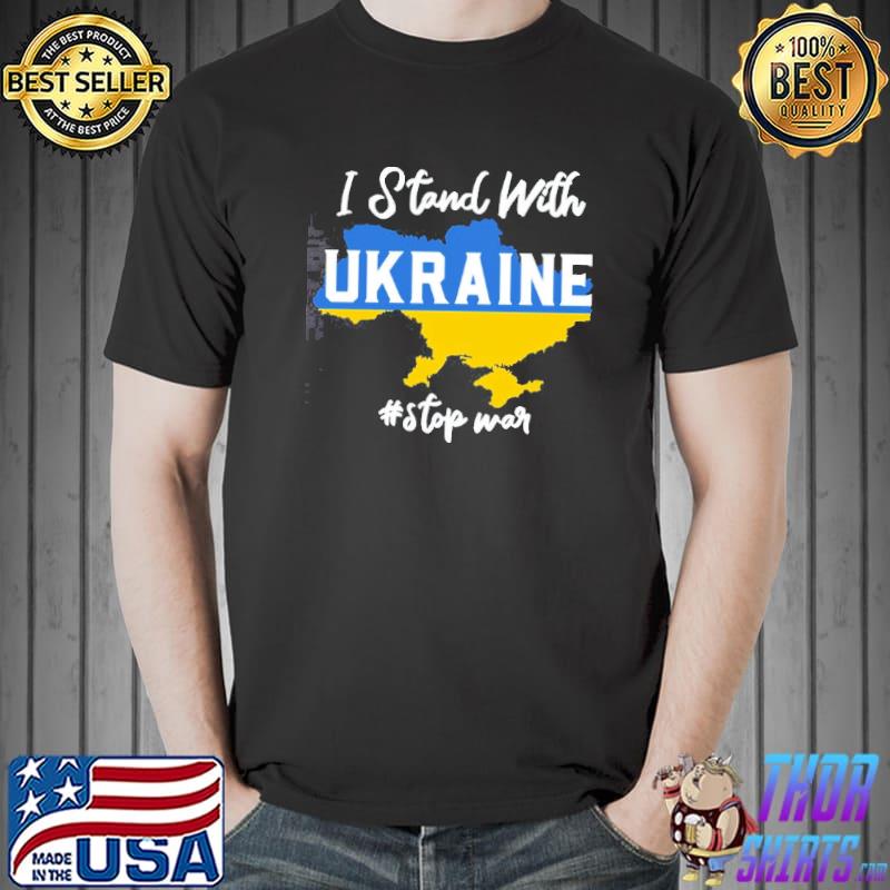 I stand with Ukraine support Ukraine shirt