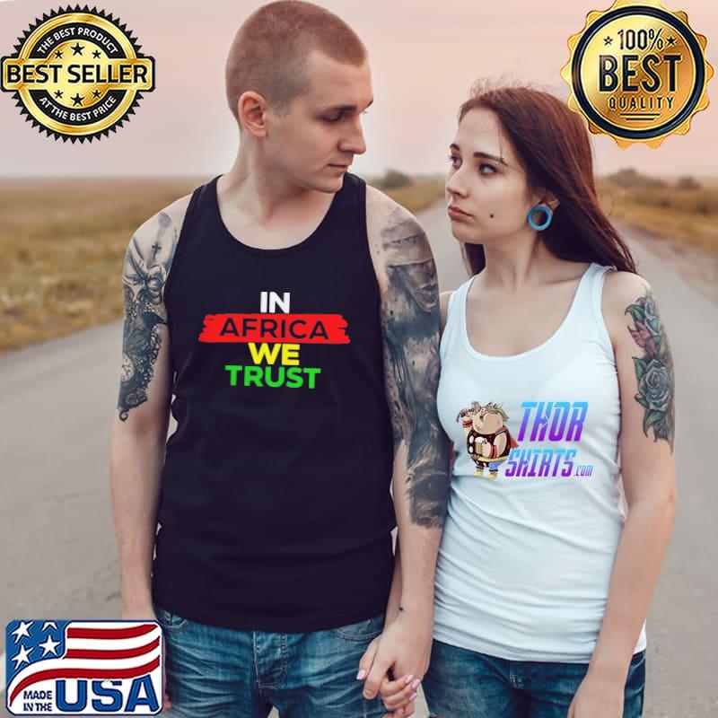 In Africa we trust Tank Top