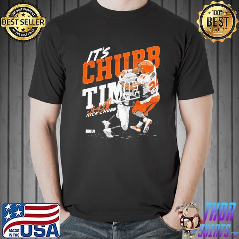 It's Nick Chubb Time For Cleveland Browns Fans Unisex T-Shirt - Teeruto