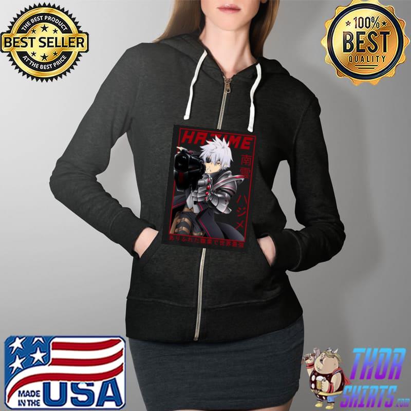 Japanese hajime nagumo arifureta shokugyou anime Full Zip Hooded