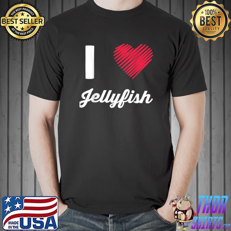 Jellyfish Fish Women Medusa Sting Species T-Shirt