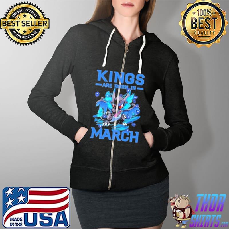 Kings are born in march Full Zip Hooded