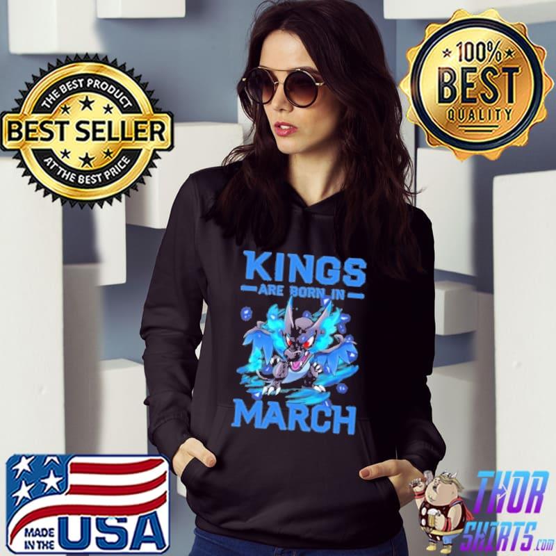 Kings are born in march Hoodie