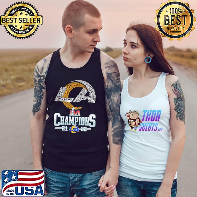 Los Angeles Rams Super Bolw Champions 2021 2022 Shirt