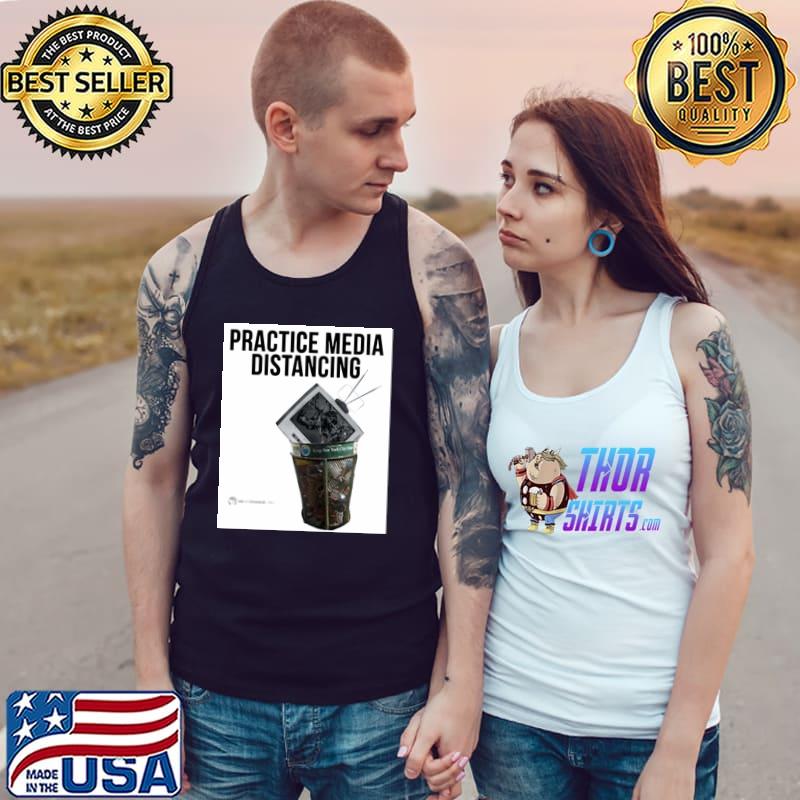 Luke rudkowskI practice media distancing Tank Top