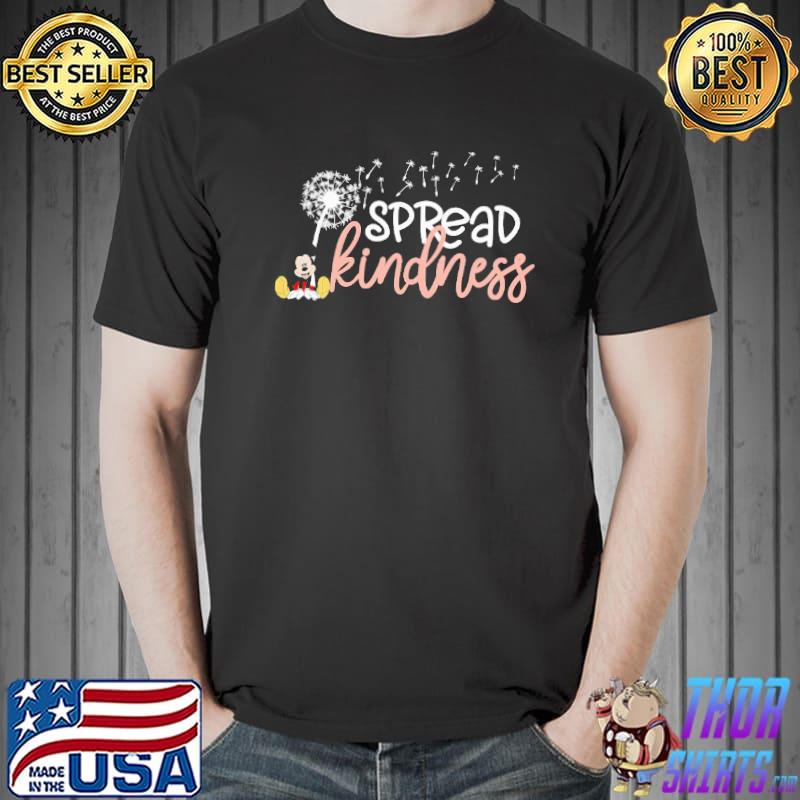 Mickey Dandelion Spread Kindness Unisex