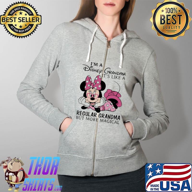 Mickey i'm a disney grandma it's like a regular grandma but more magical Full Zip Hooded