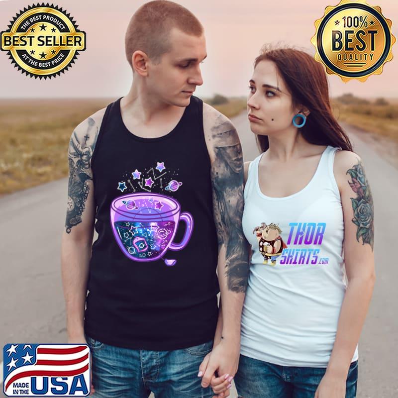 Official Galaxy Cup - Vaporwave Japanese Art Cup Of Galaxy Tea Premium T-Shirt