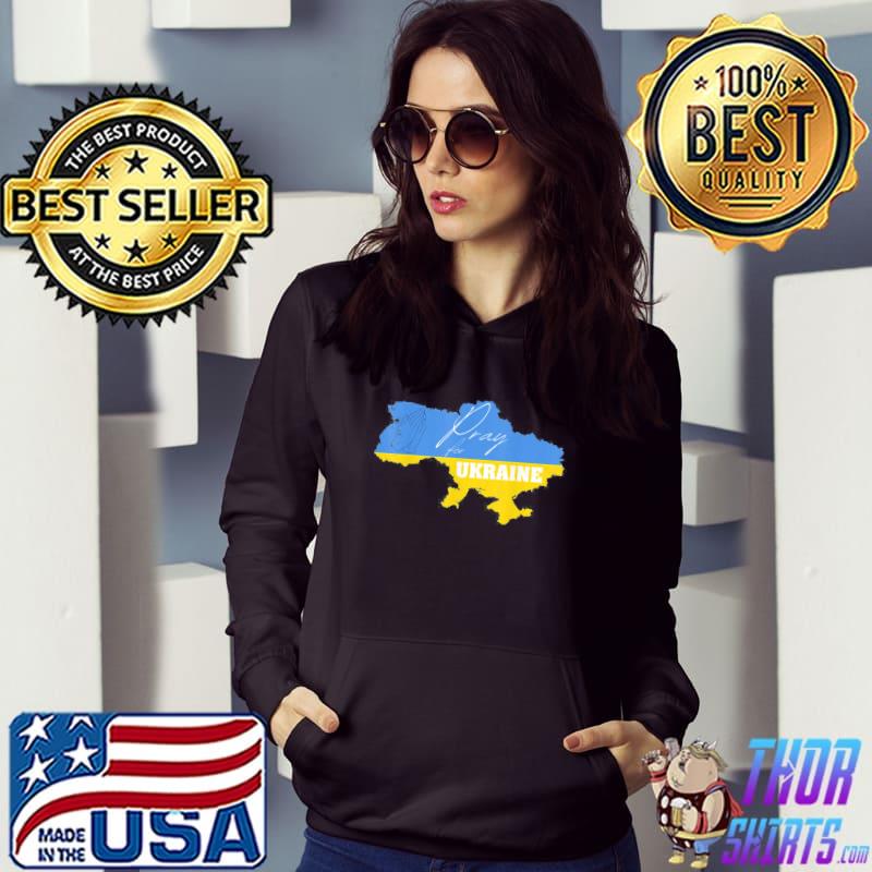 Pray for Ukraine stand and support ukrainian people Hoodie