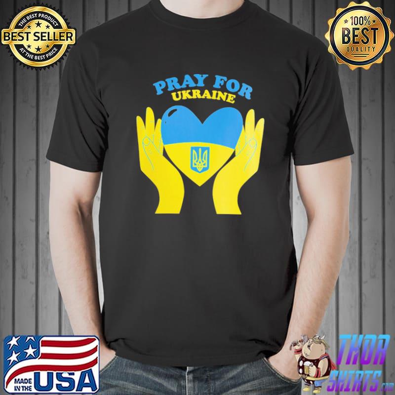 Pray for Ukraine Stand With Ukraine Shirt