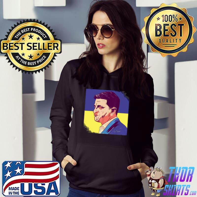 President Zelensky, Ukrainian President, Supporting Ukraine T-Shirt Hoodie