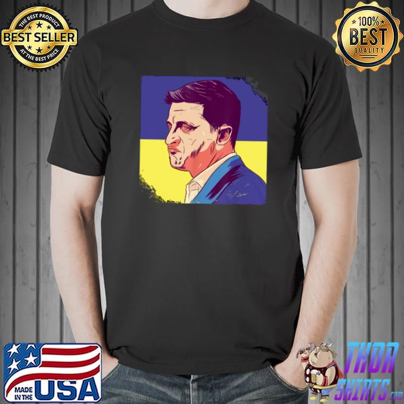 President Zelensky, Ukrainian President, Supporting Ukraine T-Shirt