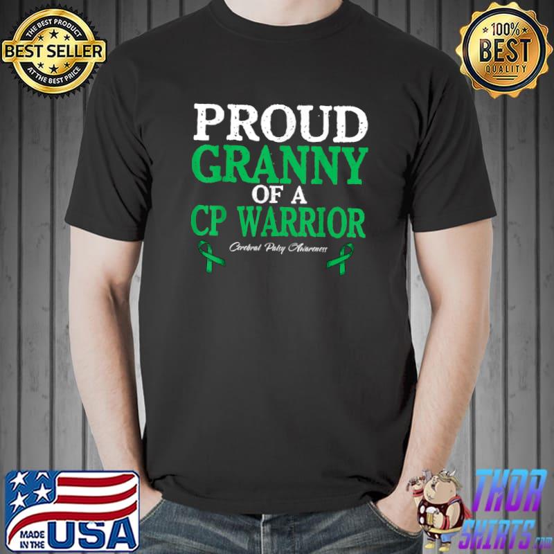 Proud Granny Of CP Warrior Cerebral Palsy Awareness T-Shirt Unisex