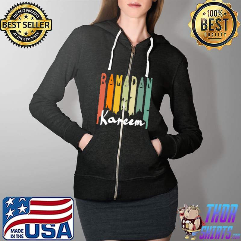 Ramadan Kareem Happy Ramadan Muslims Holy Month Fasting 2022 T- Full Zip Hooded