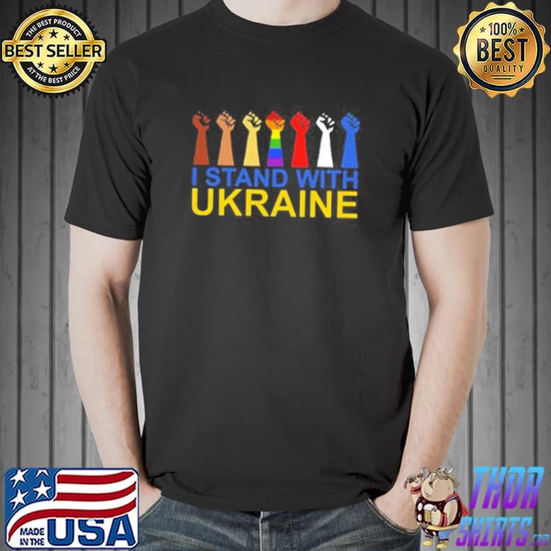 Russian warship go fuck yourself I stand with Ukraine antI putin stop the war classic shirt