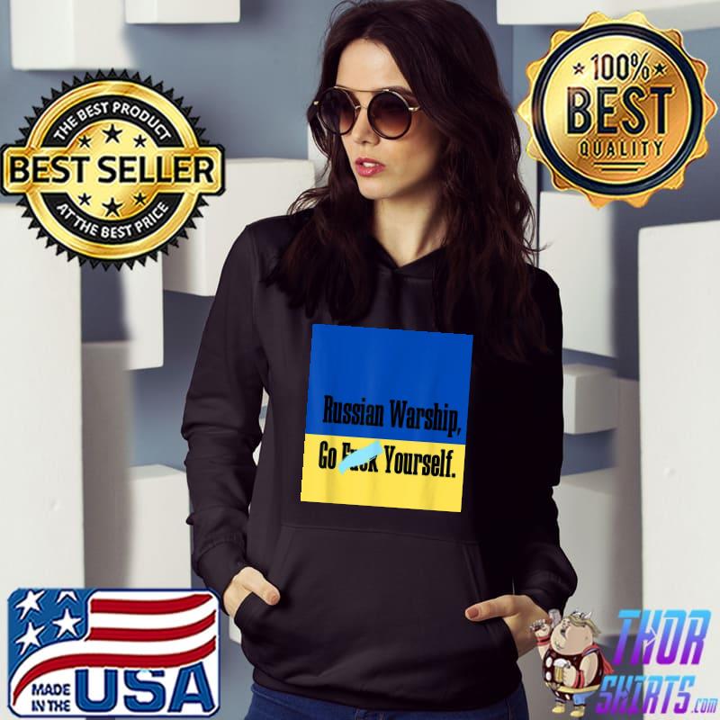 Russian warship go fuck yourself love Ukraine Hoodie