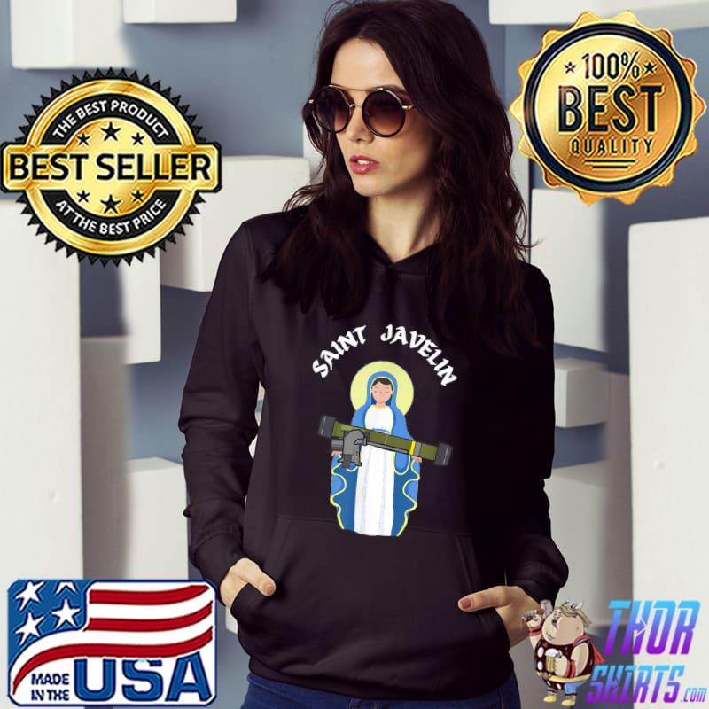 Saint Javelin I Stand With Ukraine Ukrainian Country Support T-Shirt Hoodie