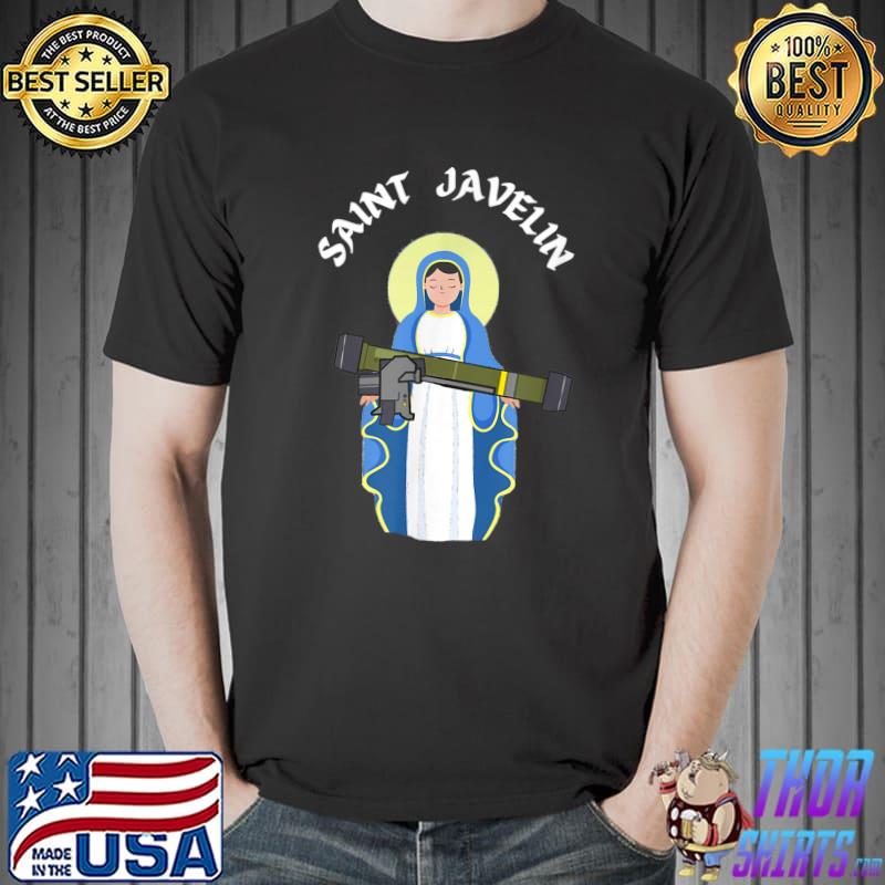 Saint Javelin I Stand With Ukraine Ukrainian Country Support T-Shirt Unisex
