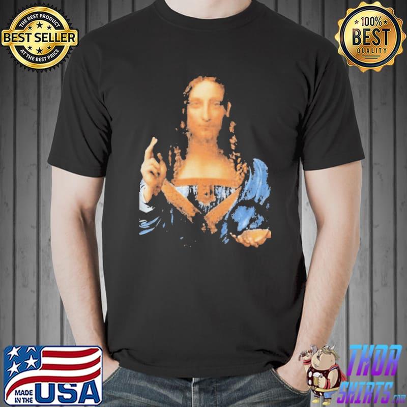 Salvator mundI by leonardo da vincI shirt