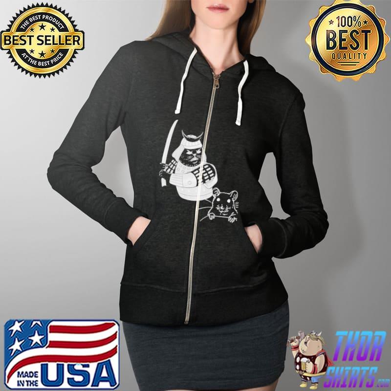 SamuraI cat and mouse Full Zip Hooded