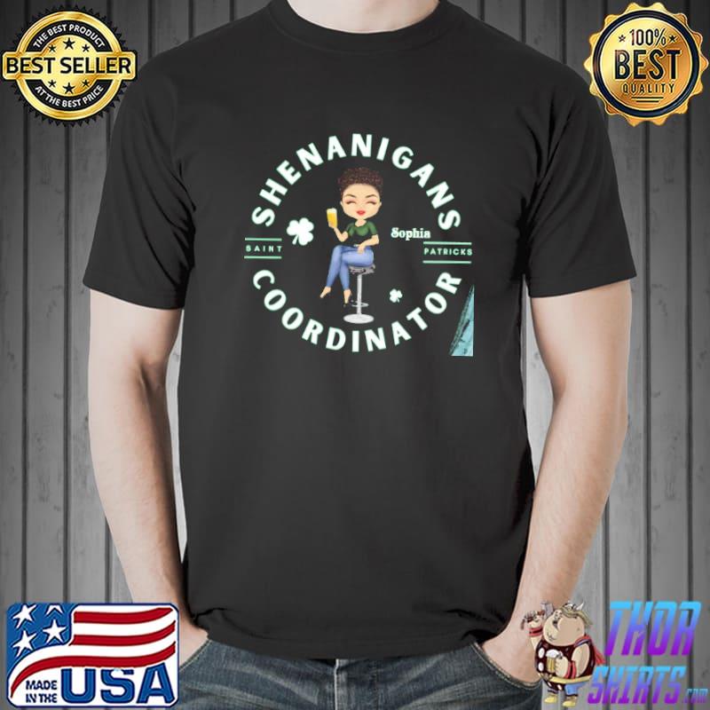 Shenanigans Coordinator St Patricks Day Shirt Unisex