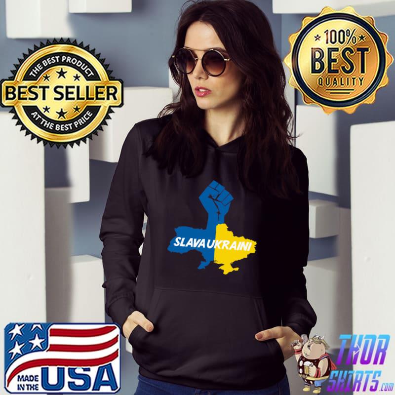 Slava Ukraini Solidarity T- Hoodie