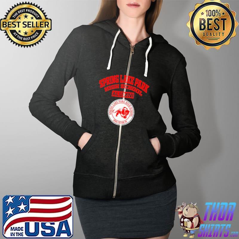 Spring Lake Park High School Panthers MN Alumni Shirt Full Zip Hooded