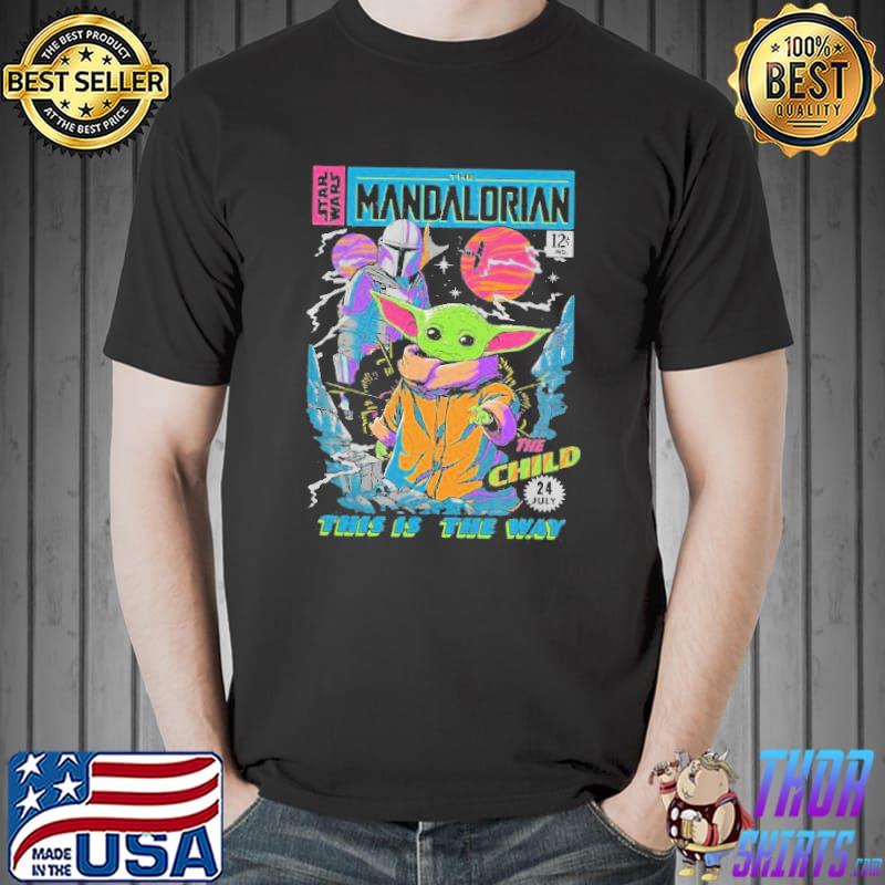Star wars baby Yoda the mandalorian the child comic book gift Unisex
