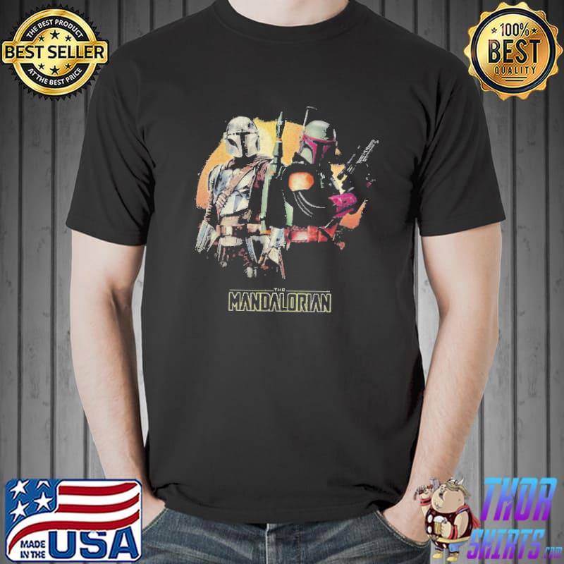 Star wars the mandalorian boba fett team up gift Unisex
