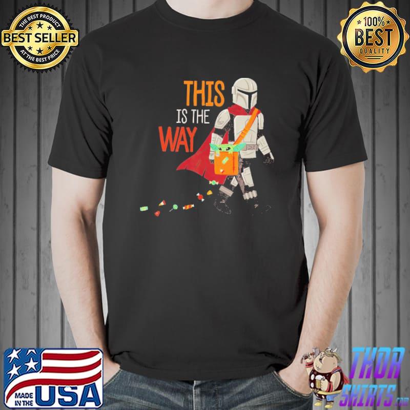 Star wars the mandalorian grogu this is the way halloween gift Unisex