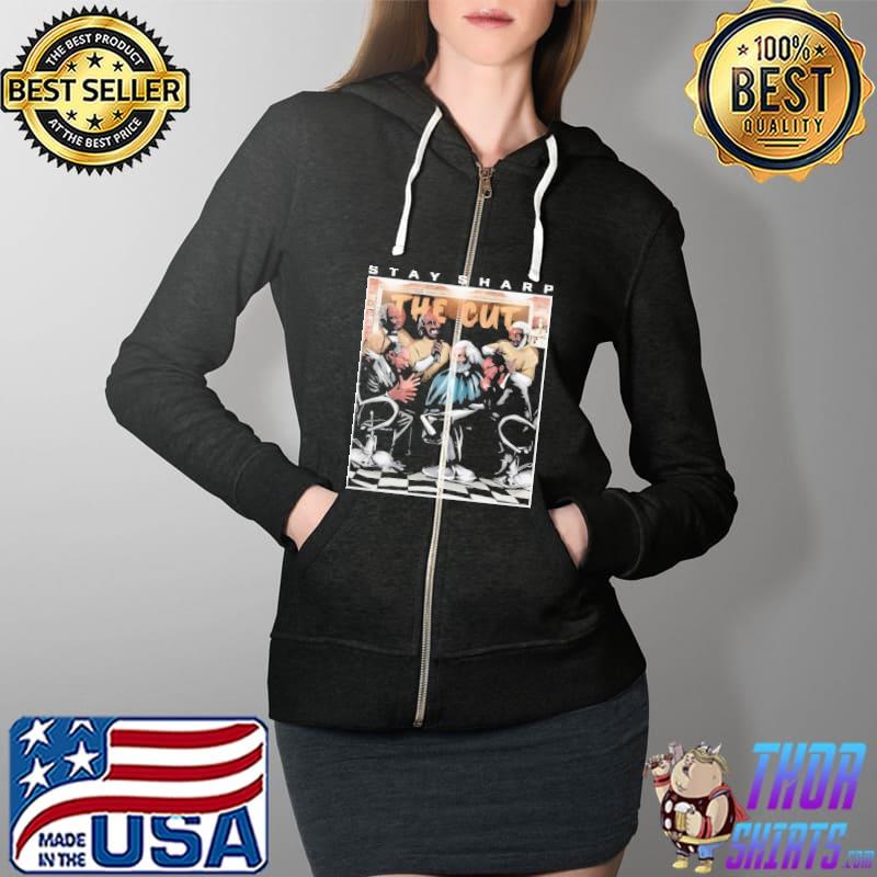 Stay Sharp The Cut Shirt Full Zip Hooded